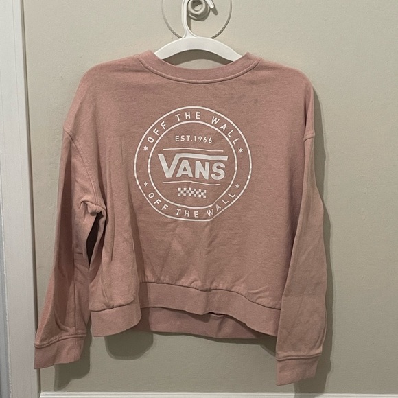 Vans Sweaters - pink vans sweatshirt